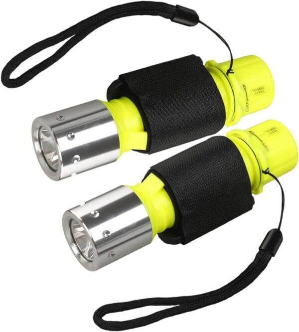 2 Pack Scuba Diving Flashlight – Super Bright Dive Light - Image 4