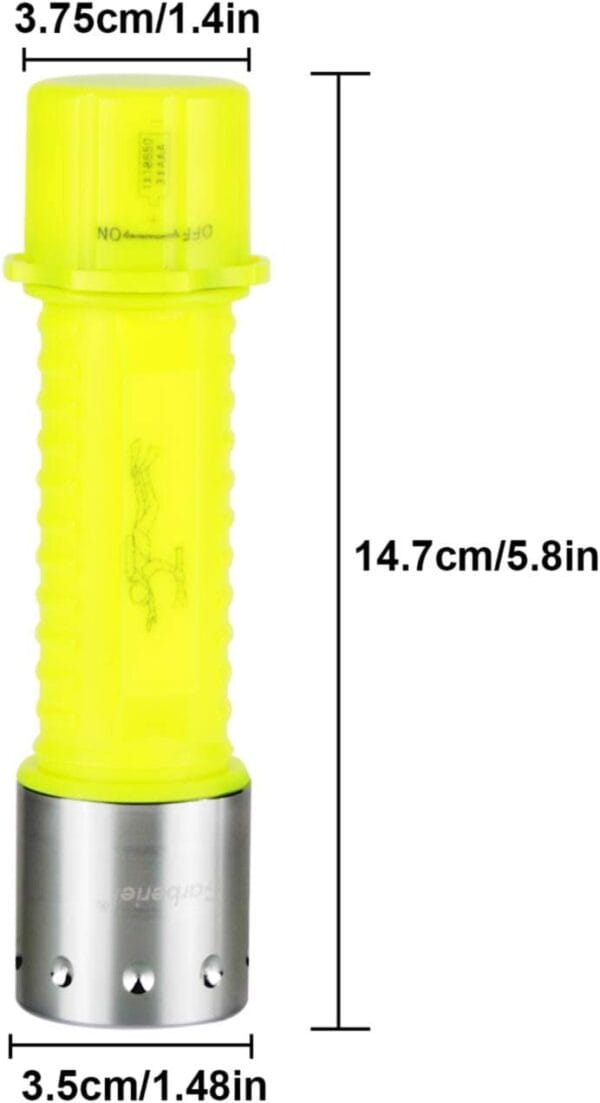 2 Pack Scuba Diving Flashlight – Super Bright Dive Light - Image 8