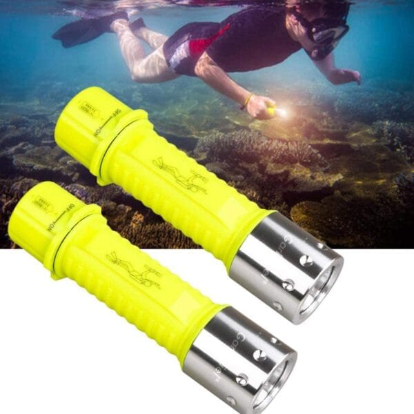 2 Pack Scuba Diving Flashlight – Super Bright Dive Light - Image 9